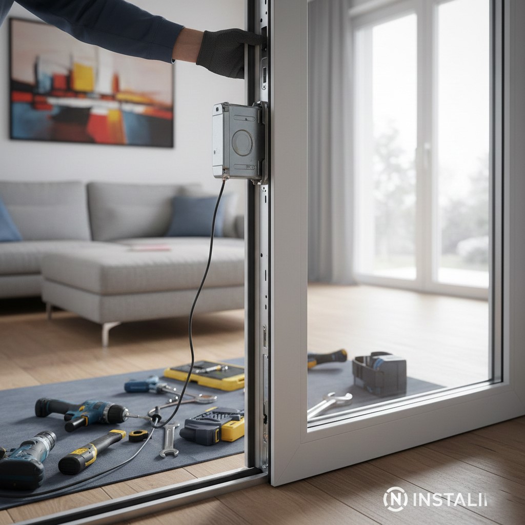 تغيير ماكينة أبواب سيكوريت